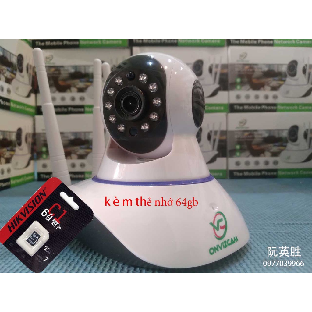 [kem the 32gb 64gb] Camera CareCam 2.0 Mpx CC1021 FHD 1080p onvizcam v3 app carecam pro