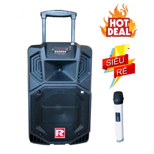 Loa kéo ronamax V8 giá rẻ bảo hành 12 tháng tặng 2 micro