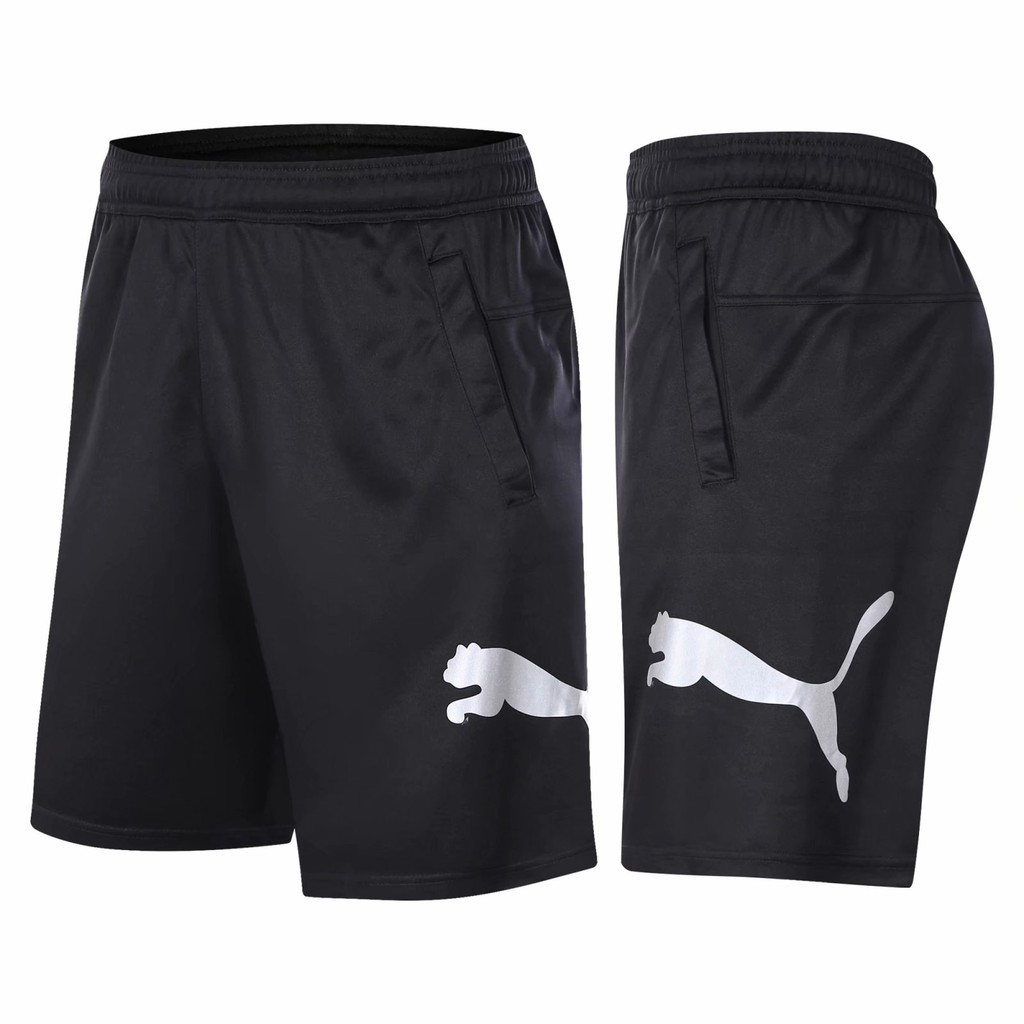 PUMA Logo quần short  Quần short đào tạo giải trí Quần short thể thao Thoải mái Quần short chạy thông gió ngoài trời