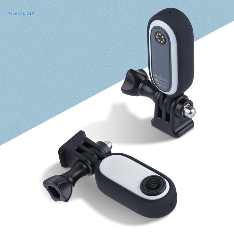 Bộ khung bảo vệ gắn ngàm chuyển đổi kèm vít ren 1/4" tương thích với chân máy Insta 360 Go 2 và gậy chụp ảnh tự sướng