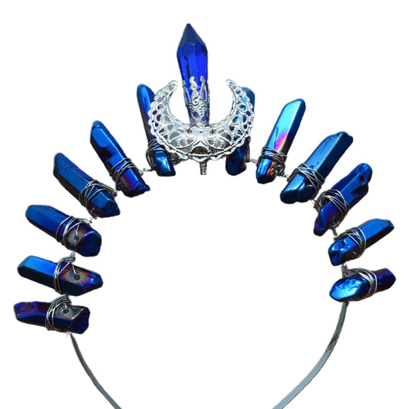 Flgo Băng Đô Hợp Kim Đính Đá Sang Trọng Cho Cô Dâu