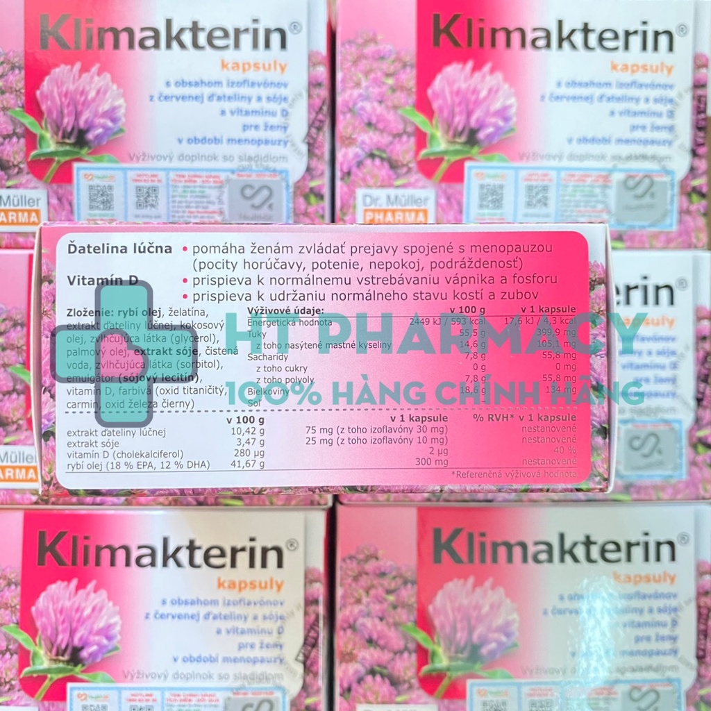 Klimakterin Hỗ Trợ Cân Bằng Nội Tiết Tố Nữ