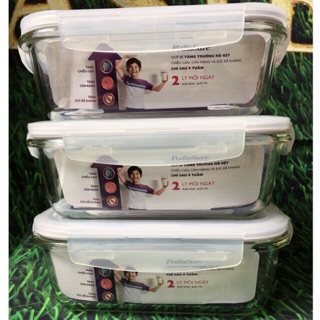 Thố thủy tinh chịu nhiệt Lock & Lock 400ml / 630 / 870(320,420,520,680 ml là hãng cherry glass)