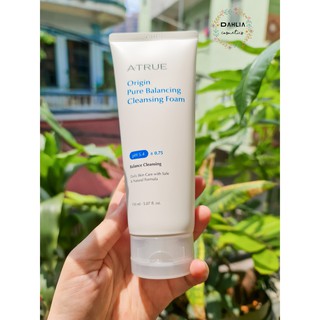 Sữa rửa mặt ATRUE Origin Pure Balancing Cleansing Foam 150ml
