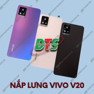 Nắp lưng vivo v20 5g xanh tím,đen,trắng
