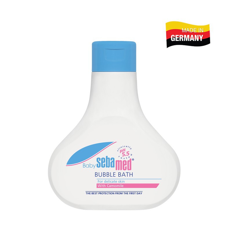 Sữa Tắm Dịu Nhẹ Cho Bé Sebamed Baby Bubble Bath pH5.5 (200ml) - SBB01B