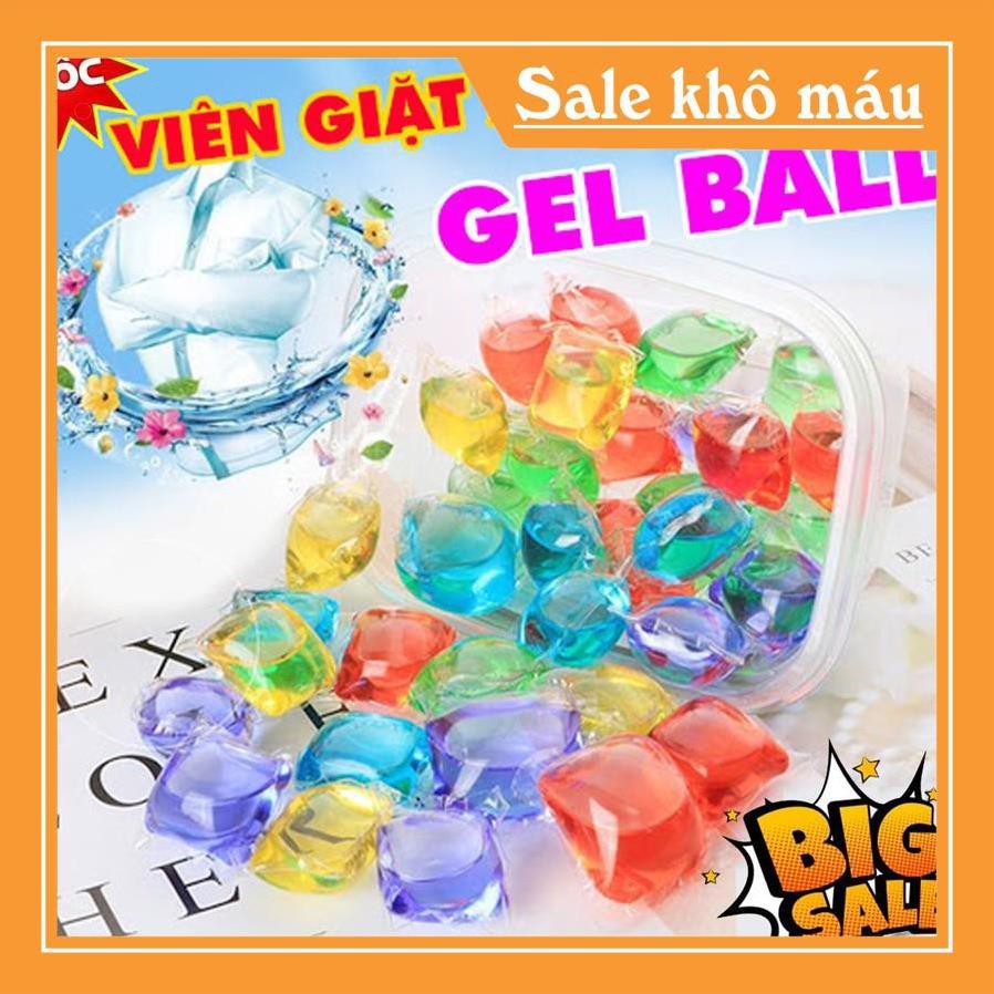 (GIA DỤNG PT) 💕Bán Giá Sỉ💕 Hộp 30 Viên Xả Quần Áo Hàng Nội Địa Trung, Siêu Sạch