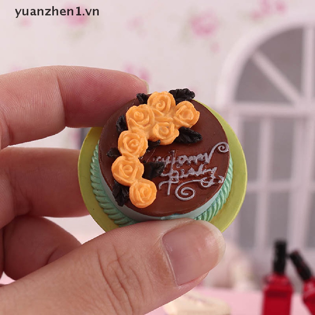 Mô Hình Hộp Bánh Sinh Nhật Mini Tỉ Lệ 1: 12 Trang Trí Nhà Búp Bê