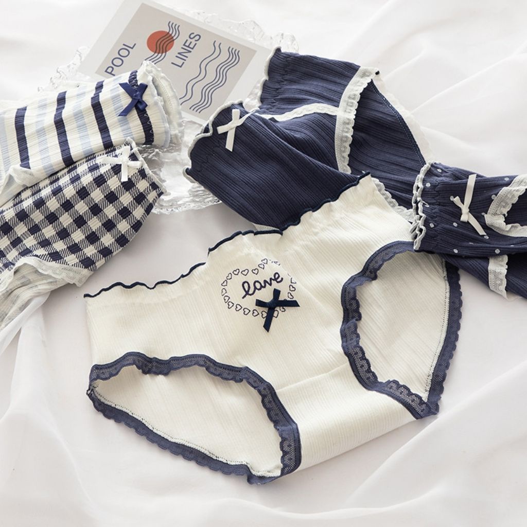 Quần lót nữ cotton kháng khuẩn cao cấp đáng yêu và xinh xắn DOPICO L396