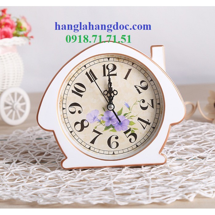 Đồng hồ để bàn phá cách cổ điển &amp; hiện đại Version 4