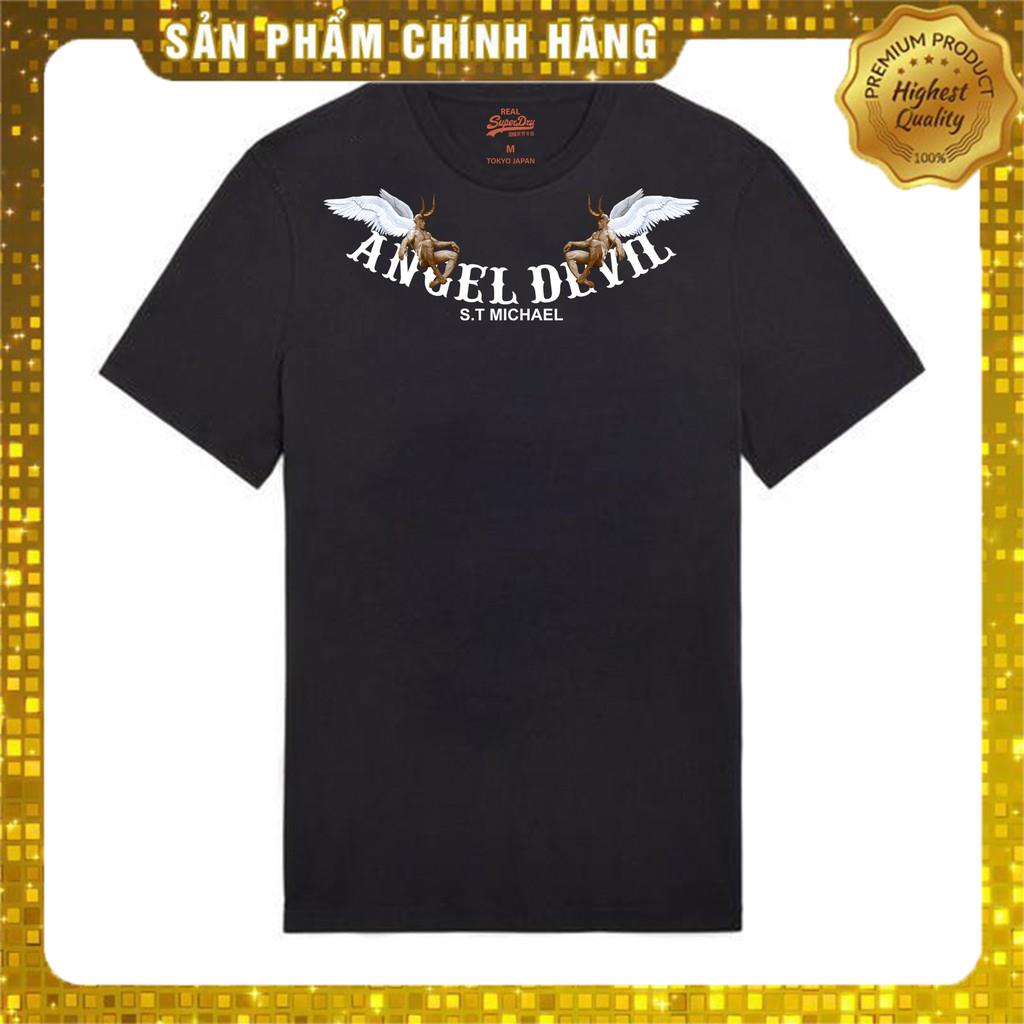 Áo Thun ANGEL DEVIL UNISEX Nam Nữ From Rộng Giá Rẻ