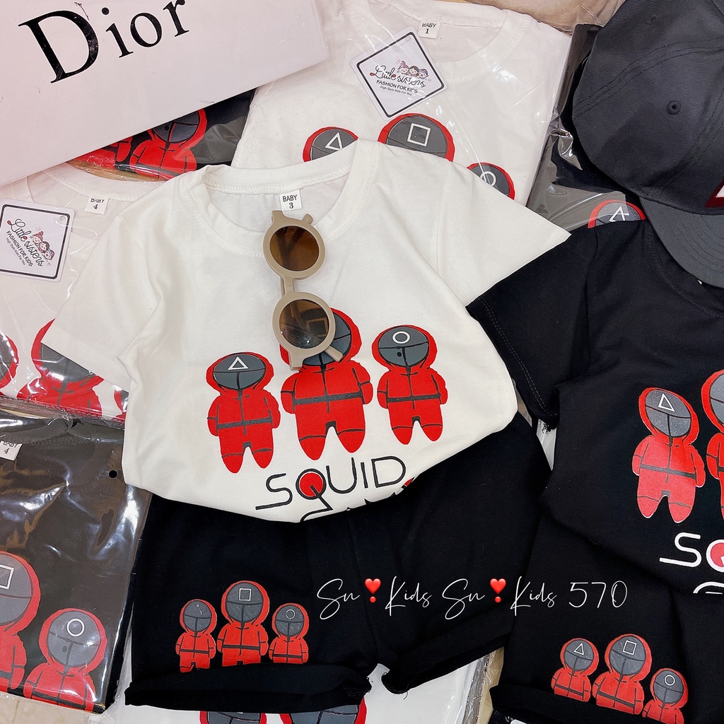Bộ SQUID GAME bé trai