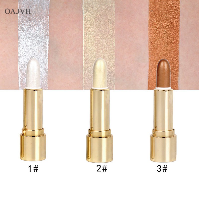 (Hàng Mới Về) Thỏi Kem Tạo Khối / Bắt Sáng / Che Khuyết Điểm Tông Nhũ Tơ Tằm Sáng Da Lâu Trôi | BigBuy360 - bigbuy360.vn