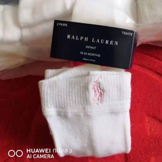 Set 2đ quần tất len trắng sz 18/24m