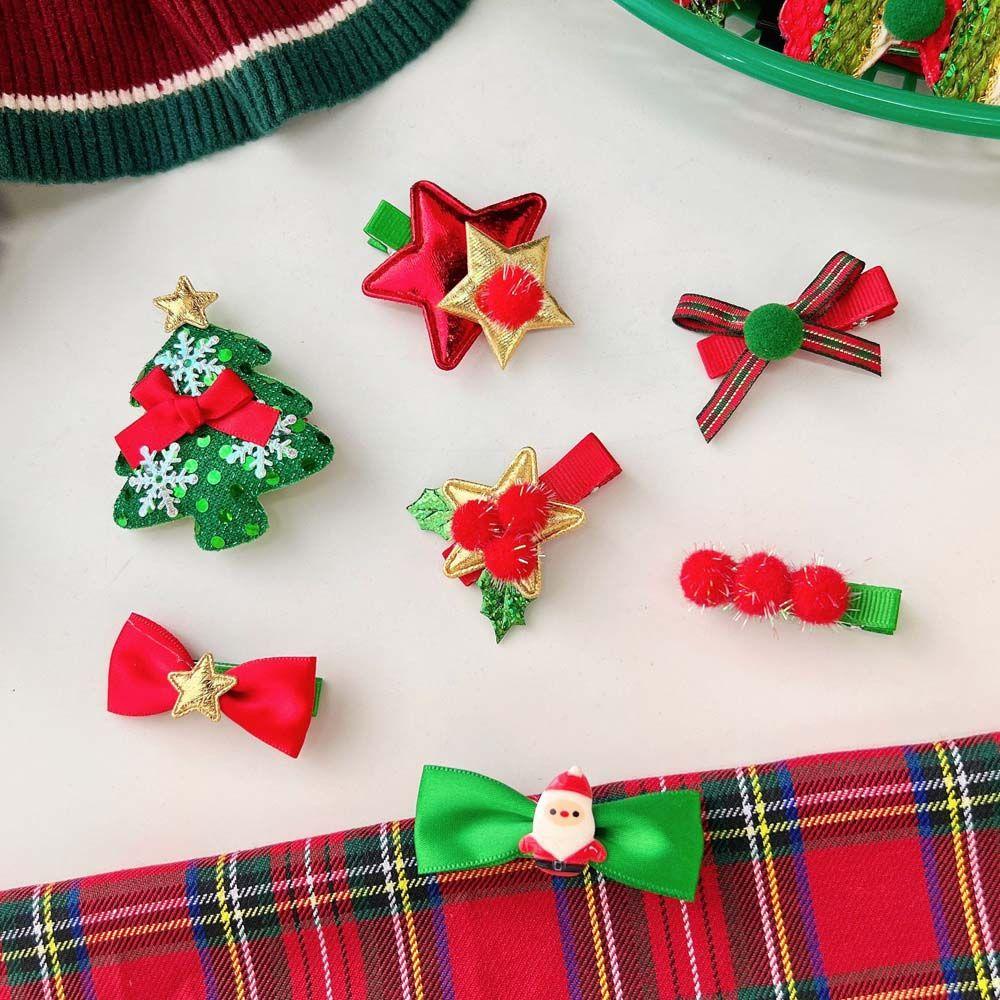 Kẹp Tóc Hình Nón Giáng Sinh Dễ Thương