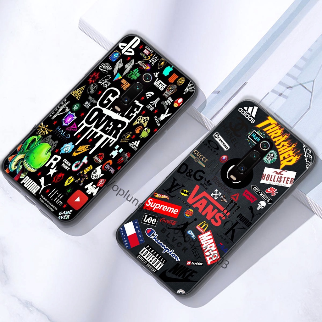 Ốp lưng Xiaomi Redmi K20 / K20 Pro / MI 9T in hình thương hiệu thời trang đa sắc cá tính.
