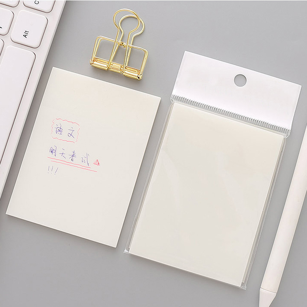 Set 50 giấy dán ghi chú kiểu trong suốt tiện lợi đa năng