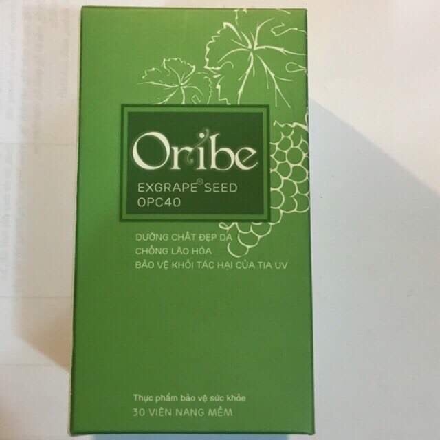 Oribe  - viên uống chống lão hoá da, giảm vết sạm, nám, đồi mồi, bảo vệ da khỏi tác hại của tia UV