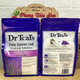 Muối epsom dr teal's - chính hãng mỹ 1,36 kg