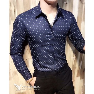 Sơ mi hoạ tiết cao cấp