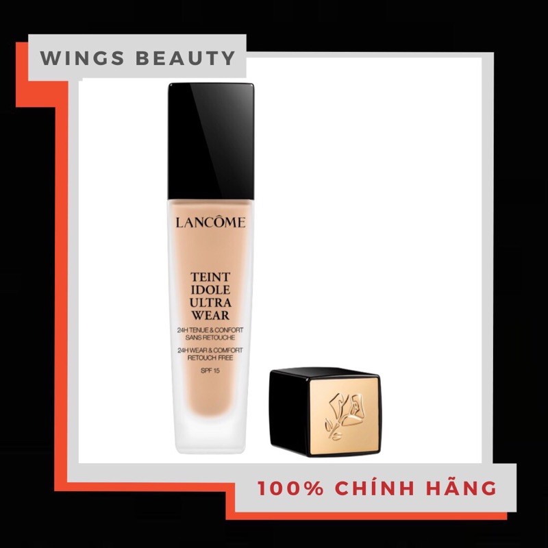 LANCOME - Kem nền che phủ cao Teint Idole Ultra Wear SPF 15
