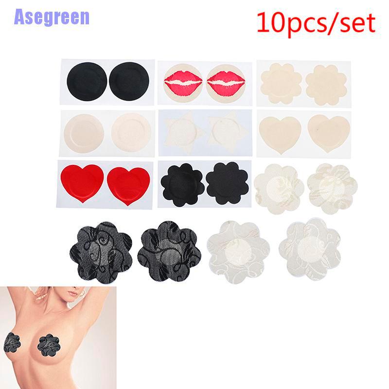 Bộ 10 Miếng Lót Ngực Dùng Một Lần Tiện Lợi