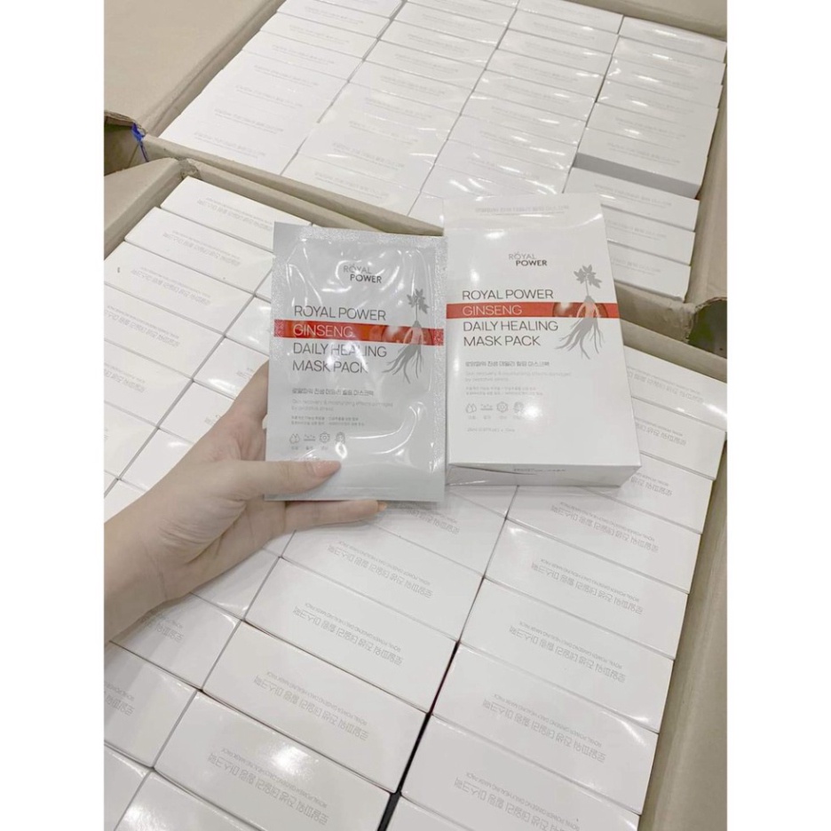 GIÁ SỐC: MẶT NẠ CAO CẤP TINH CHẤT SÂM HÀN QUỐC, HỘP 10 GÓI [ Hàng Mới Về ]