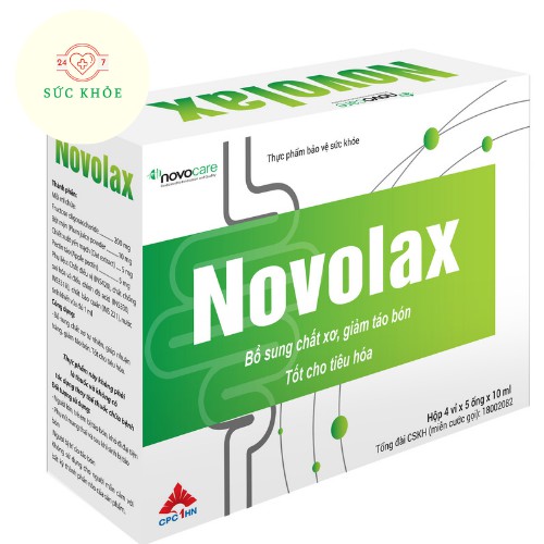 Novolax Chất Xơ ⚡FOLLOW Shop Giảm 5K⚡ Novolax Bổ Sung Chất Xơ - Giảm Táo Bón - Tốt Cho Tiêu Hóa
