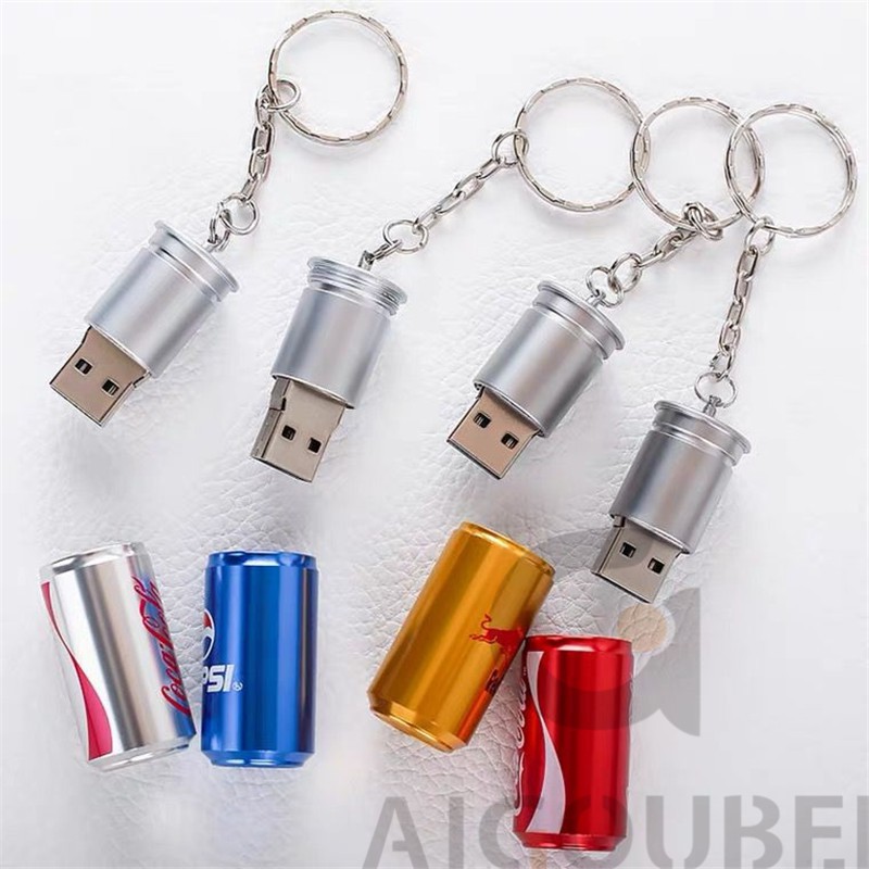 [Spot &amp; COD] USB 2.0 Sáng tạo USB Coke Có thể Flash Đĩa Mini Phim hoạt hình Phù hợp cho Máy tính xách tay Ổ đĩa Lightning Ổ đĩa USB di động 1GB 2GB 4GB 8GB 16GB 32GB 64GB 128GB