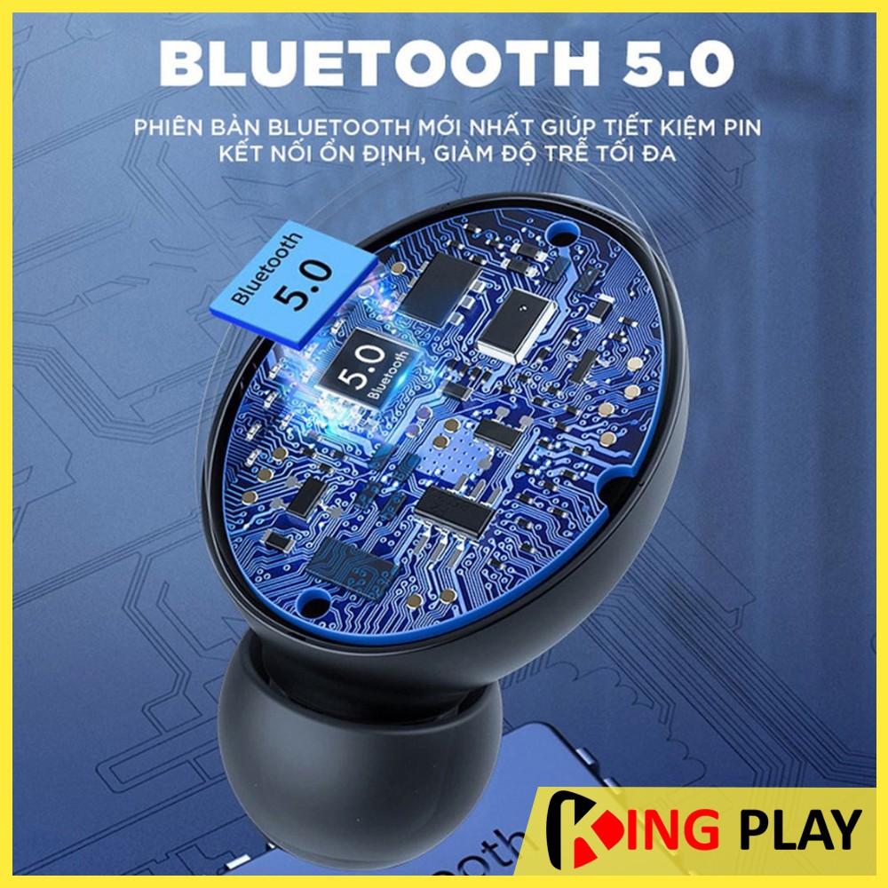 Tai Nghe Bluetooth F9 Cảm Ứng Phiên Bản Cao Cấp Quốc Tế - Tai nghe nhét tai Bluetooth 5.0 – Chống Nước IPX7