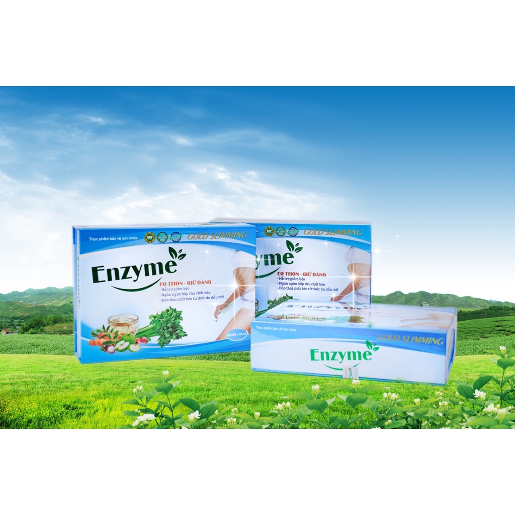 Enzyme rau củ quả Eo thon giữ dáng - Giảm cân an toàn hiệu quả
