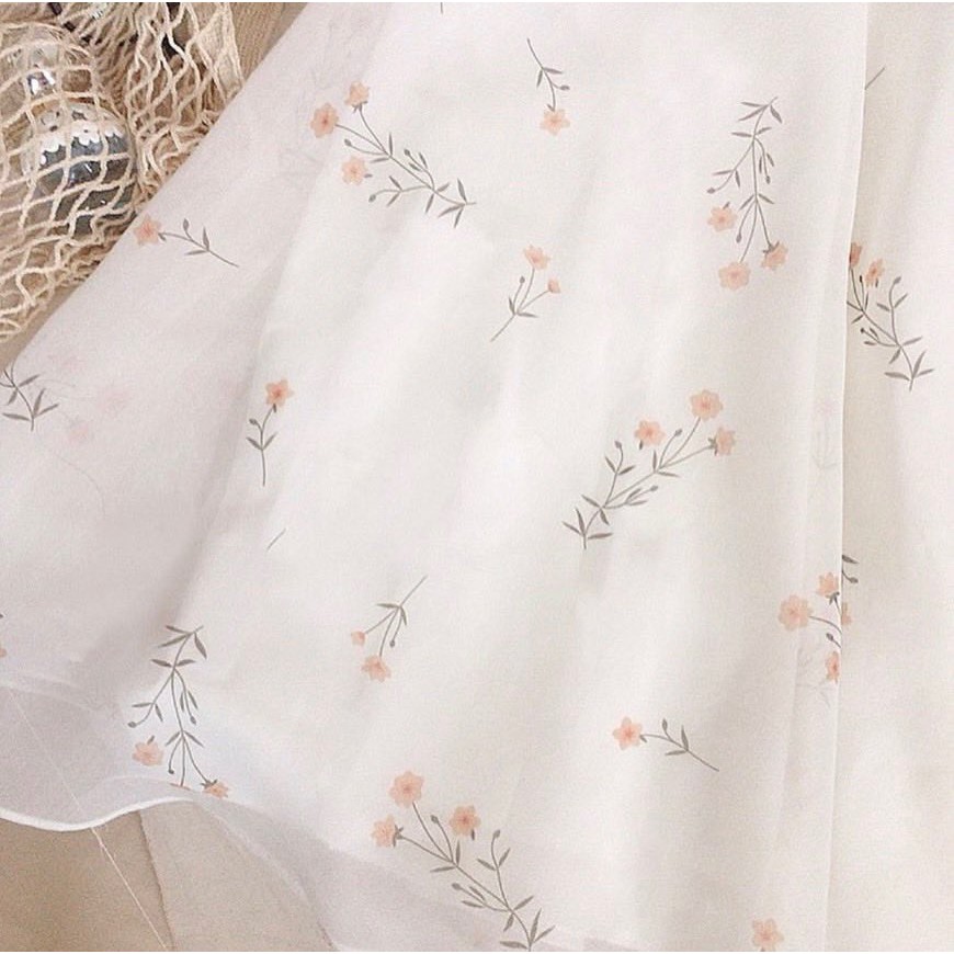 Đầm 2 dây hoa thắt eo | BigBuy360 - bigbuy360.vn