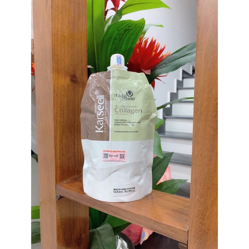 Dầu hấp tóc Collagen Karseell Maca