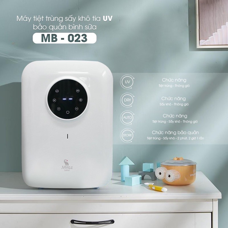 Máy tiệt trùng UV Moaz Bébé 023