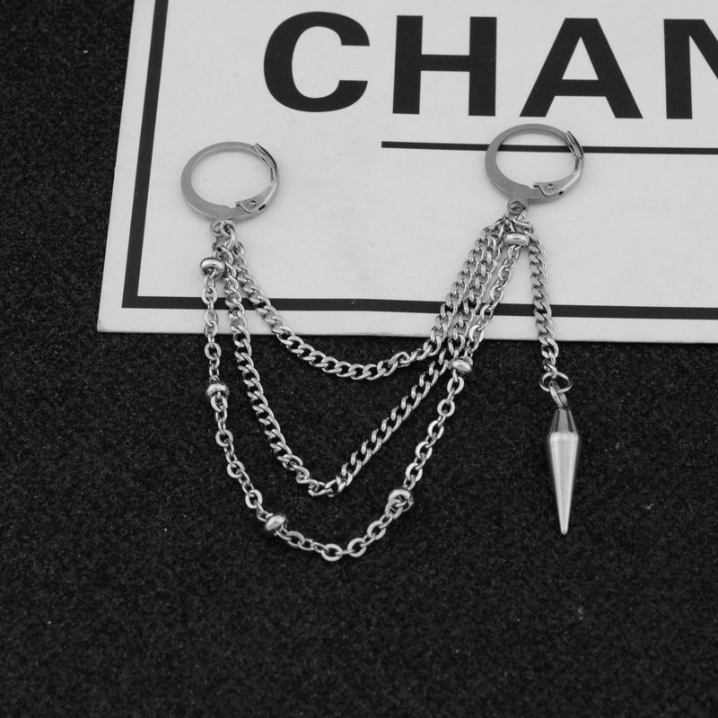 1 Khuyên Tai Thời Trang Dáng Dài Phong Cách Kpop Bts