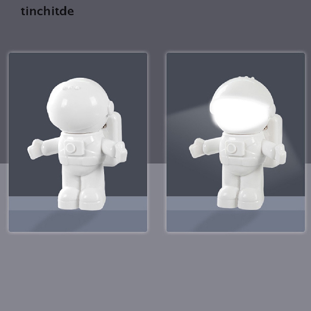 Đèn LED USB 5V Hình Phi Hành Gia Để Bàn Tiện Dụng