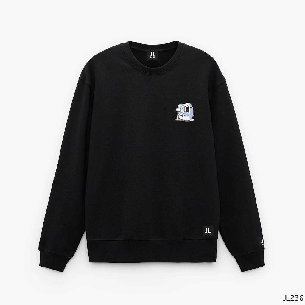 Áo Sweater JL Oversize Sak, JACKLANE, Áo nỉ chui đầu unisex Jack Lane