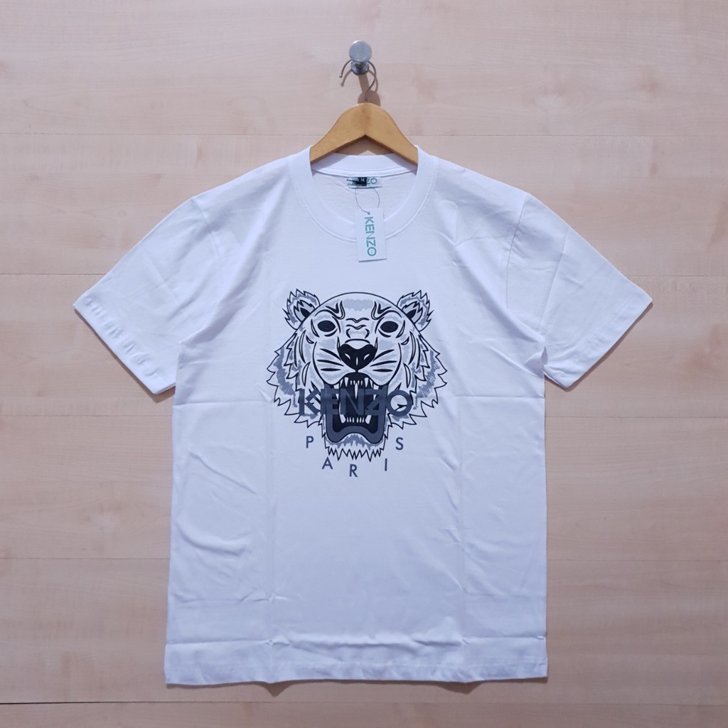 Áo Thun Nam Màu Trắng Kenzo Paris