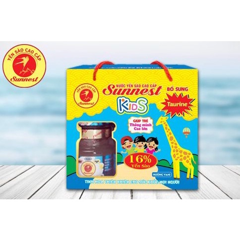 Yến sào Sunnest Trẻ em, giải pháp giúp bé thông minh, cao lớn