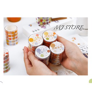 Băng keo dot pet - washi tape