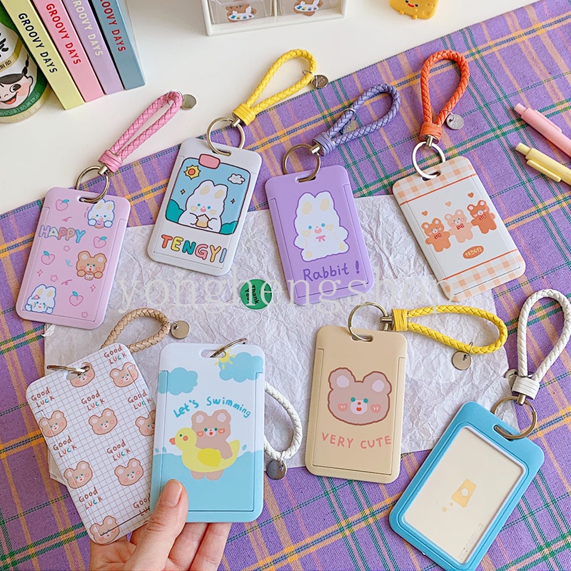 Túi Đựng Thẻ ID Có Dây Đeo Thời Trang Ốp