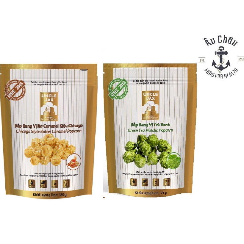 Gói lớn bắp rang bơ uncle jax american gourmet popcorn vị caramel - ảnh sản phẩm 1