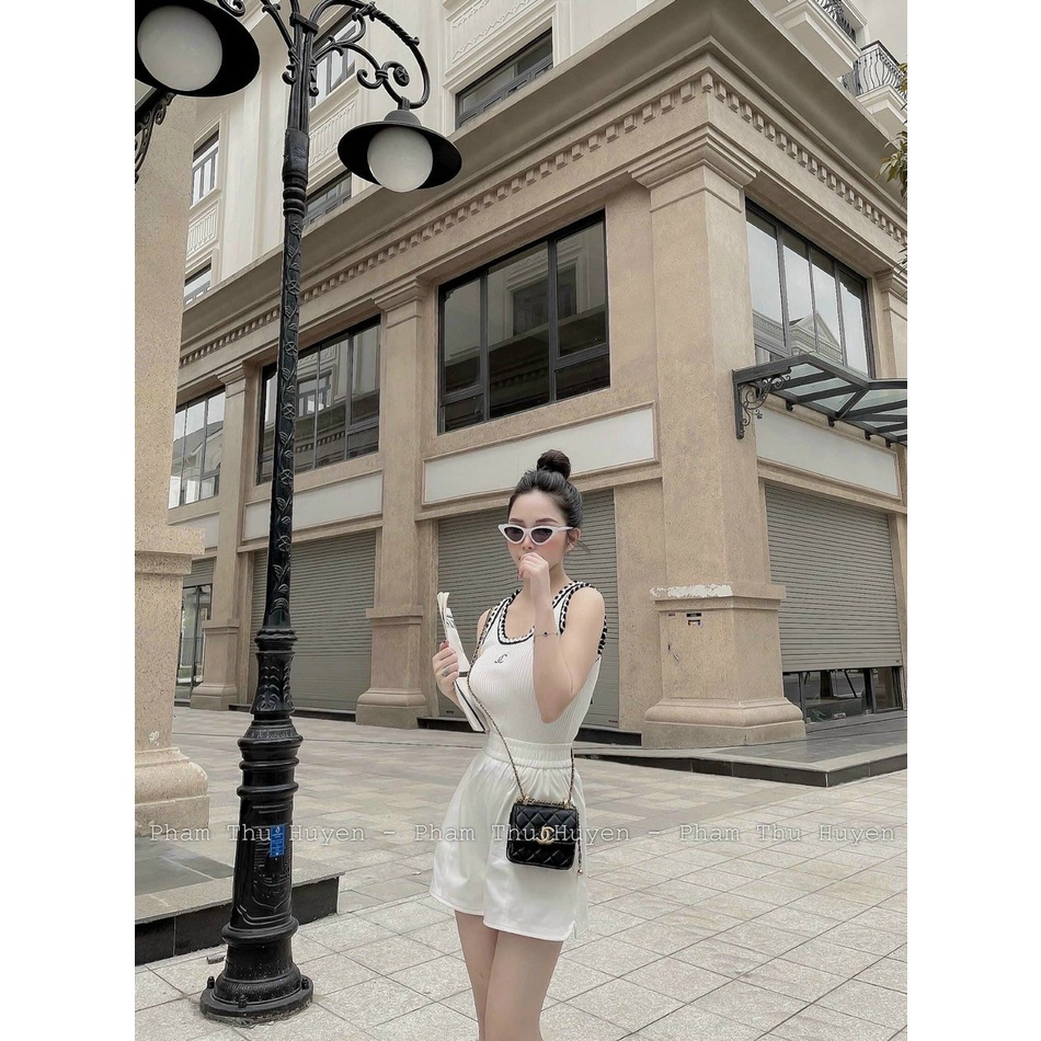 Áo Ba Lỗ Quảng Châu Viền Chann - Hoa Bèo Xinh Fom Nhỏ