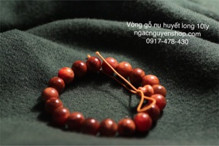 Vòng Gỗ Nu huyết long 10 ly