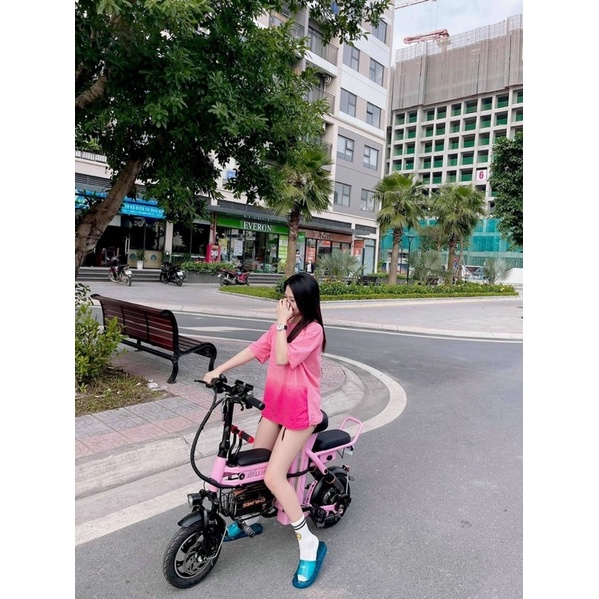 Xe điện mini Theli 2022 pin 15a 60km