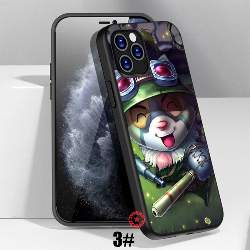 Ốp Điện Thoại Mềm Hình lol teemo is36 Cho iphone 13 12 pro max mini xs max x