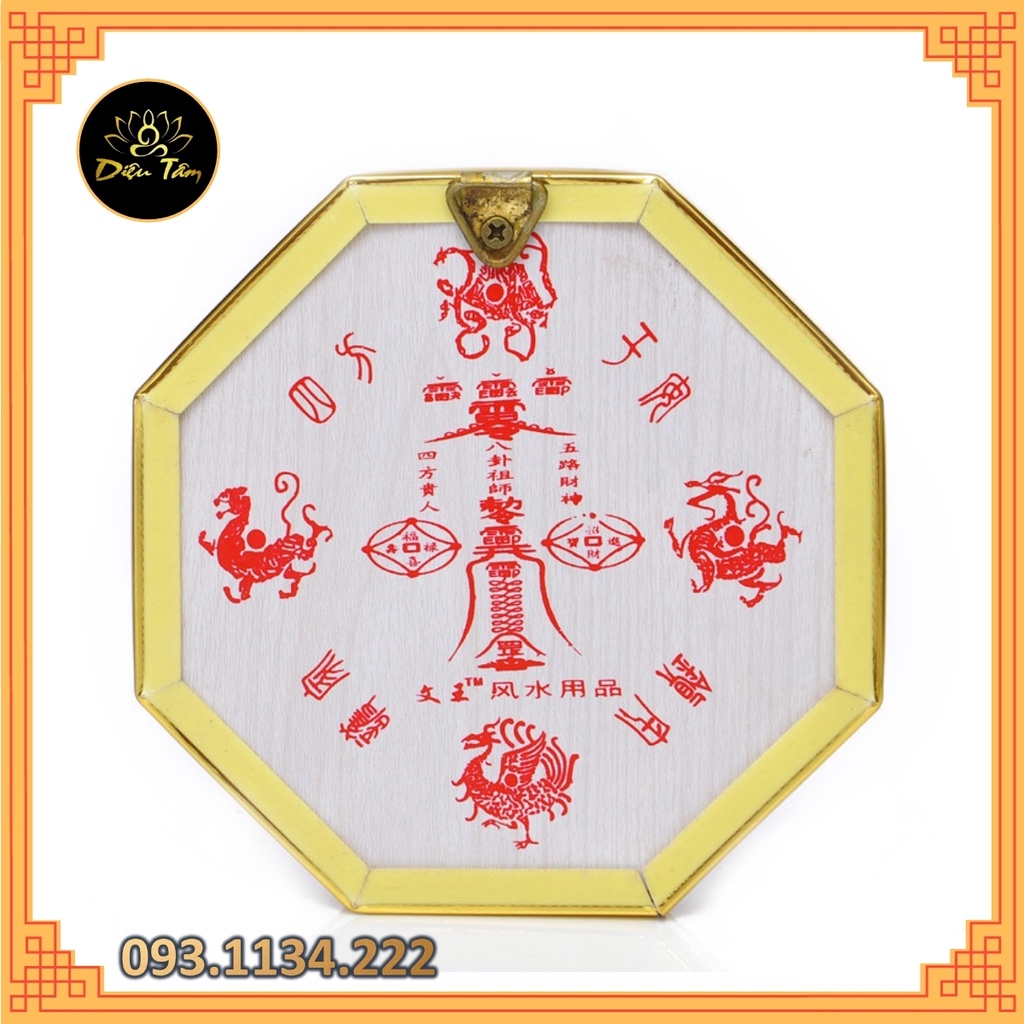 Gương bát quái phẳng đường kính 11cm