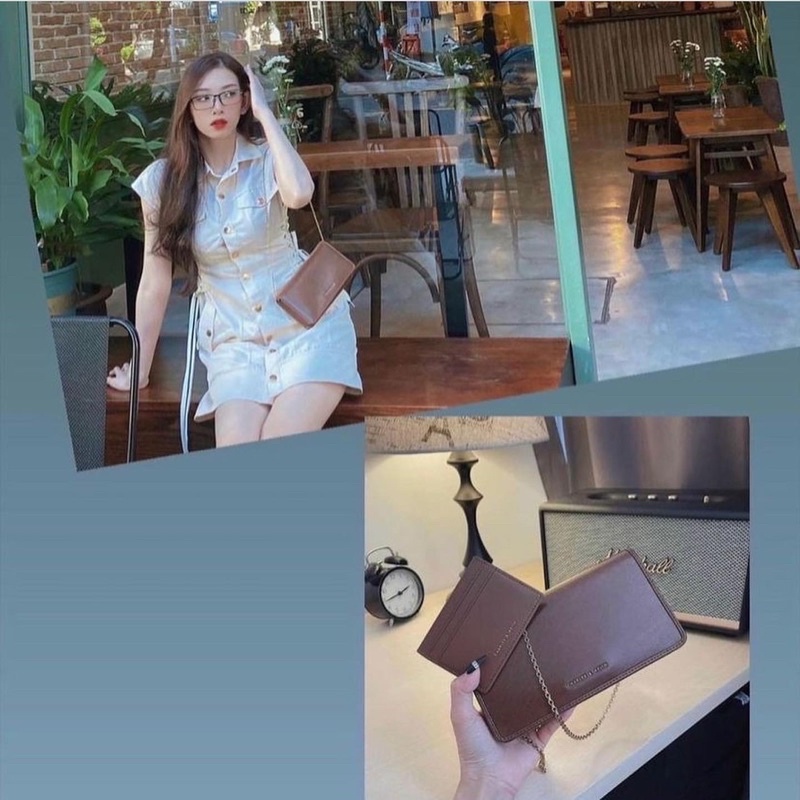 Clutch CNK kèm card holder