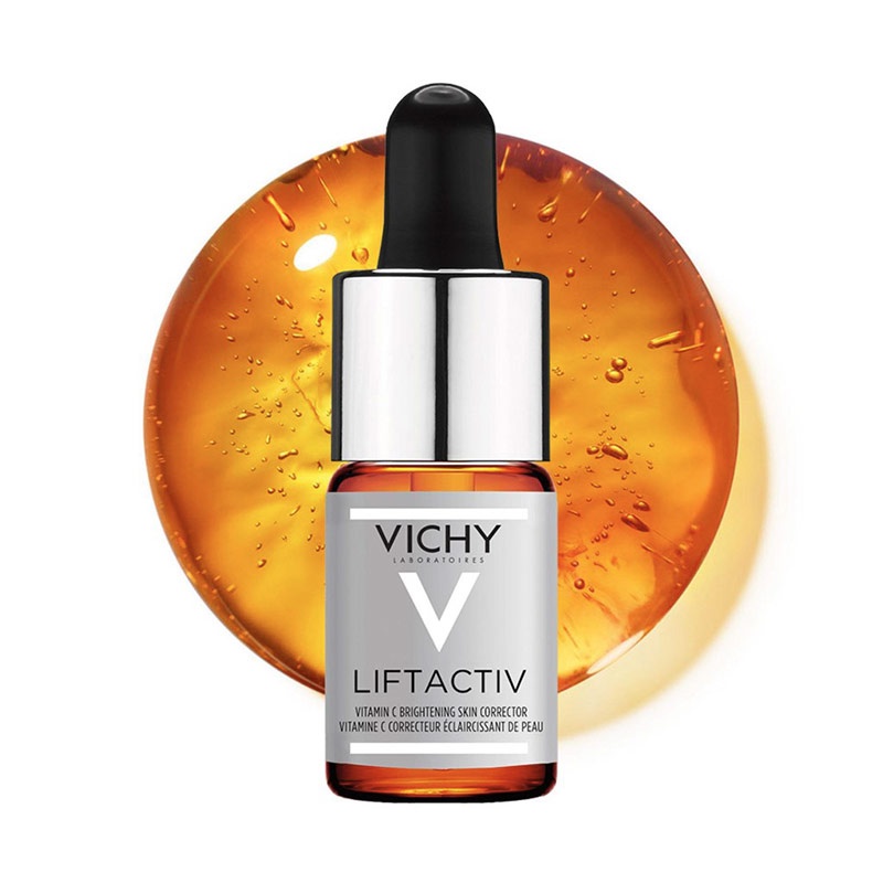 [Mã COSVIBD10 giảm 10% đơn 600K] Dưỡng chất 15% Vitamin Clàm sáng, cải thiện da lão hóa Vichy Lifactiv Vitamin C 10ml