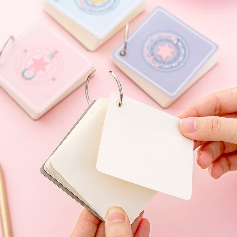 Sổ tay treo chìa khóa logo MAGIC ma thuật ( khoen tròn )